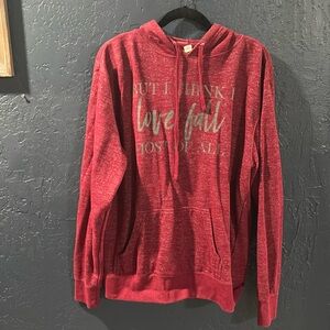 Wine colored hoodies